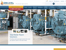 Tablet Screenshot of delval.com