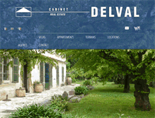 Tablet Screenshot of delval.fr